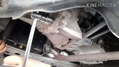 Cara Tukar Minyak Gearbox Manual Perodua Axia Youtube