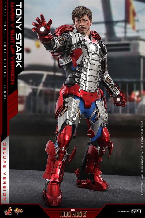 Tony Stark Suits Up With New Iron Man 2 Mark V Hot Toys Figure