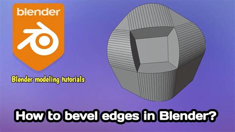 How To Make Concave Bevel Profile In Blender Blender Modeling