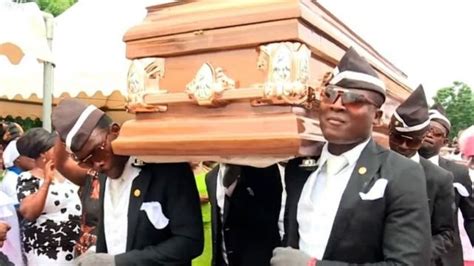 Coronavirus How Dancing Ghana Pallbearers Turn Covid Sensation