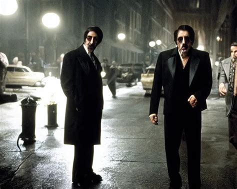 Mafioso Al Pacino Casts A Spell At Some Vampires Stable