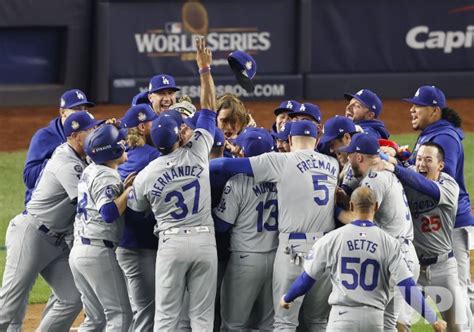 Photo MLB World Series LA Dodgers Vs NY Yankees In New York