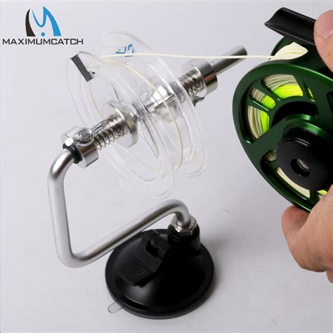 Maximumcatch Aluminum Line Spool Portable Fishing Grandado