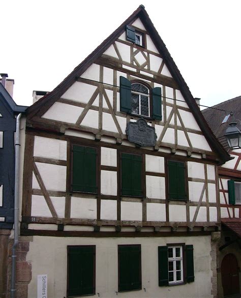 Marbach Schillers Geburtshaus Front 126 1759 Wurde F Flickr