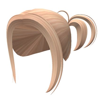 ɞ kawaii blonde messy pigtails Roblox