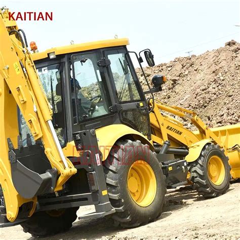 Backhoe Loader Wheel Drive New Backhoe And Loader With Big Promotion