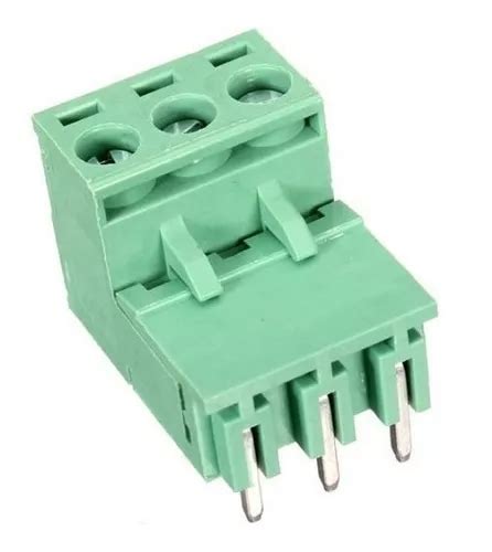 Conector Bornera 3 Pines Desmontable Enchufable 508mm