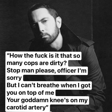 Favourite Social Justice Political Lyrics By Eminem R Eminem