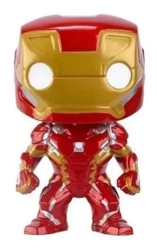 Figura De Acci N Iron Man Capit N Am Rica Civil War De Funko Pop