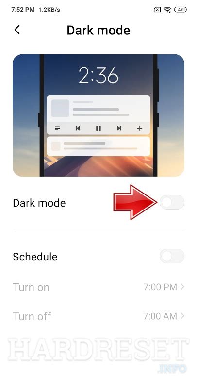 Dark Mode Redmi Prime How To Hardreset Info