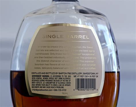 1792 Single Barrel Bourbon Sigman S Review Bourbon Culture