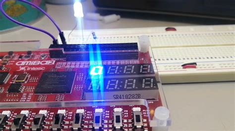 Controlar La Intensidad De Un LED FPGA Amiba2 YouTube