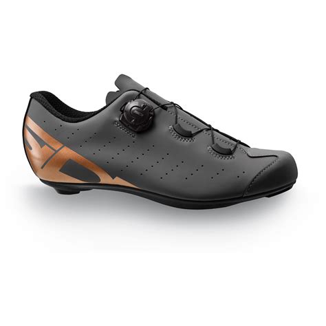 Sidi Genius Rennradschuhe Grau Schwarz Bike