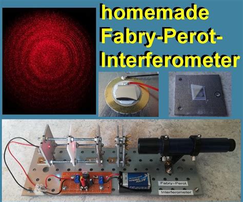 Fabry-Perot-Interferometer : 4 Steps (with Pictures) - Instructables