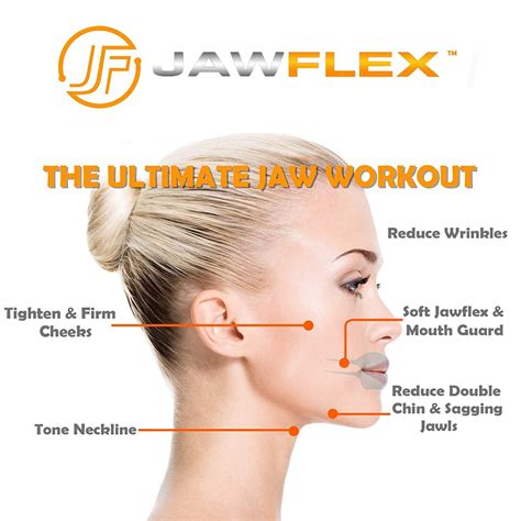 Jawflex Jawline Exerciser For Tmj Relief And Facial Fitness Blue