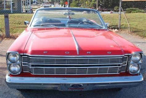 Find Used 1966 Ford Galaxie 500 Convertible 390 Engine 4 Speed In