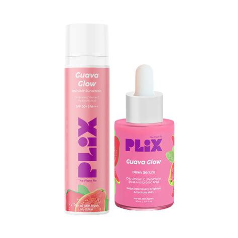 Buy Plix The Plant Fix Guava Glow Invisible Sunscreen Gel Spf 50