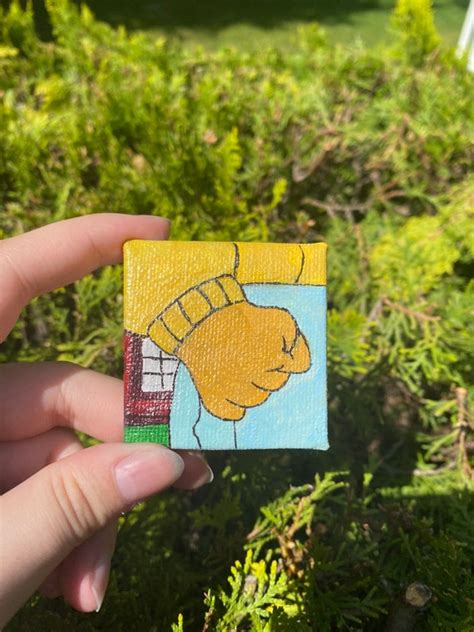 Arthur Fist Meme Fan-Art | Etsy