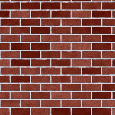 a red brick wall is shown in this image