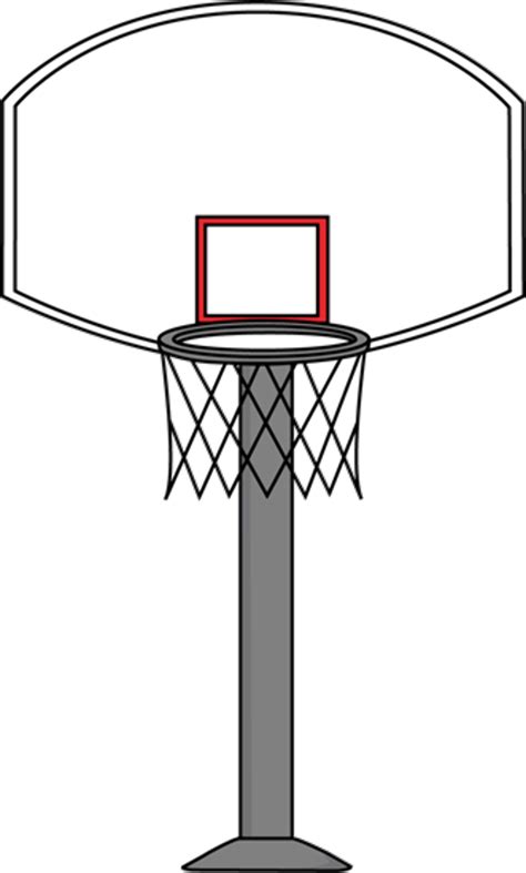 Download High Quality Basketball Clipart Black And White Backboard