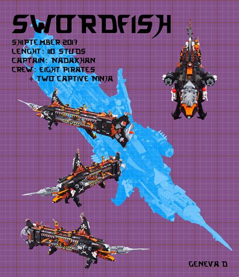 Swordfish Ninjago Skybound Ship More As Promised Enj Flickr