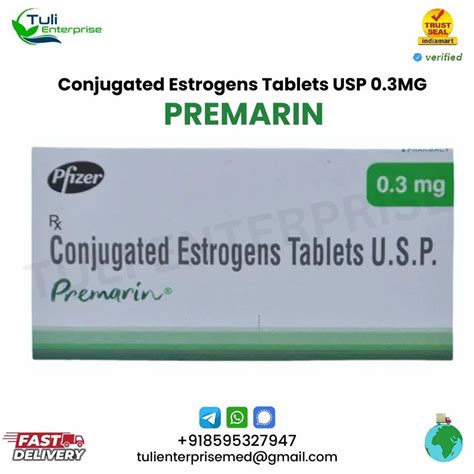 Premarin 03 Mg Tablet At Rs 800stripe Hormone F Tablet In New Delhi