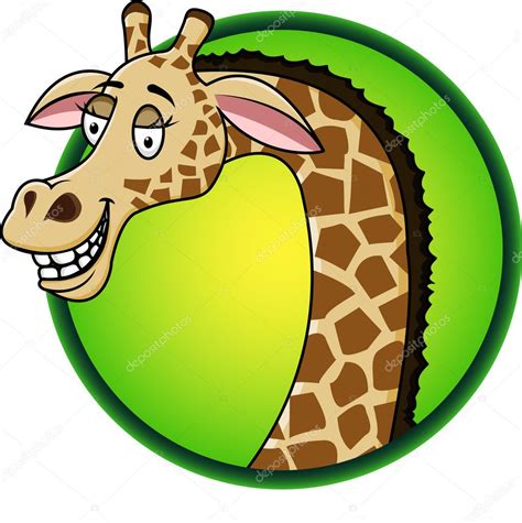 Giraffe Cartoon — Stock Vector © Idesign2000 10357030