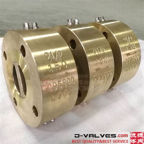 Forged Bronze C Flange Type Double Disc Swing Check Valve China