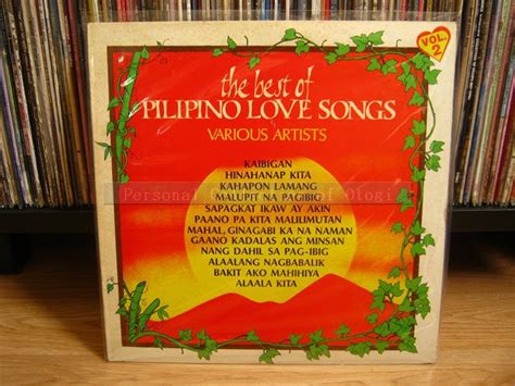 My Opm Lp Collection Various Artist Best Of Pilipino Love Songs