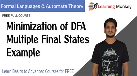 Minimization Of Dfa Multiple Final States Example Lesson