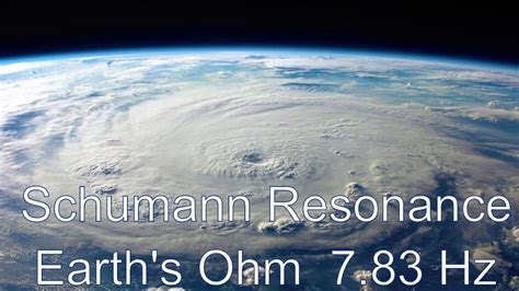 Earths Ohm Schumann Resonance 7 83 Hz And Rain Sounds Youtube