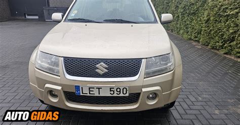 Suzuki Grand Vitara M Visureigis Krosoveris Skelbimas