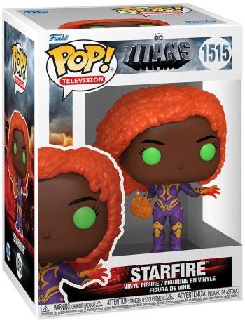 Figurine Pop Titans DC 1515 Pas Cher Starfire