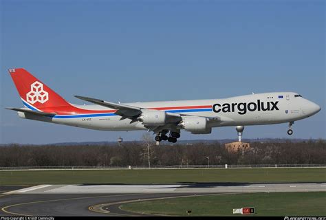 LX VCC Cargolux Boeing 747 8R7F Photo by Kristóf Csemniczky ID 379100