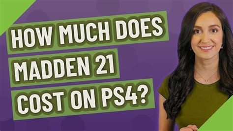 How Much Does Madden 21 Cost On Ps4 Youtube