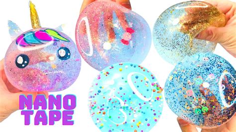 Nano Tape Craft Ideas Unicorn Nano Tape Bubble Tape Ball Oddly