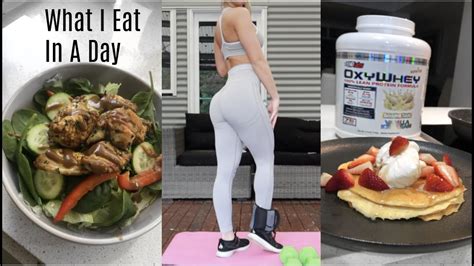 Vlog What I Eat In A Day Booty Workout Mercedes Phillips Youtube