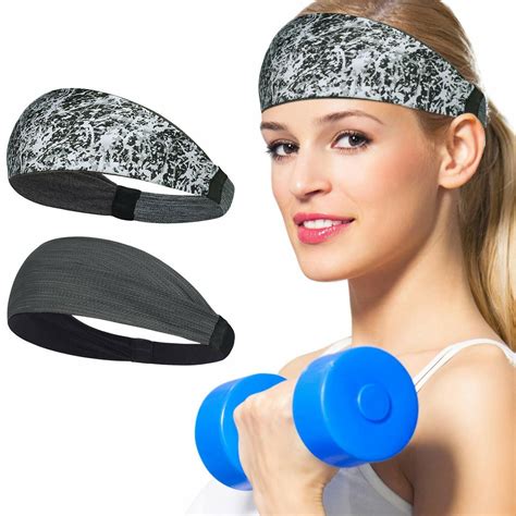 Headband Sweatband Gym Yoga Stretch Sport Sweat Hair Head Band For Men