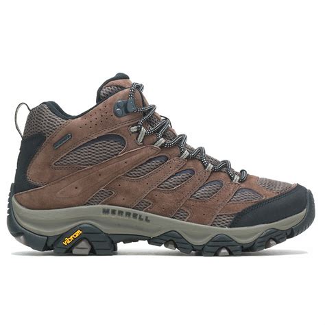 Moab 3 Mid Waterproof Bracken Mens Hiking Shoes Merrell Online Store