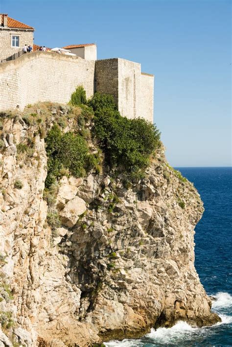 City Wall Of Dubrovnik Croatia Editorial Photo Image Of Adriatic