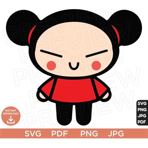 Pucca Vector Svg Pucca Svg Disneyland Ears Clipart Svg Ve Inspire