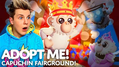 Neon Royal Capuchin In Adopt Me Fairground Update Youtube