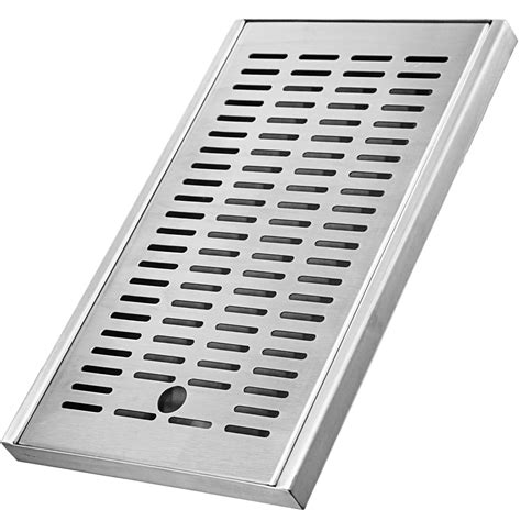 Vevor Plateau Gouttement Gouttoir Inox Bac Gouttage Bar Sans Drain