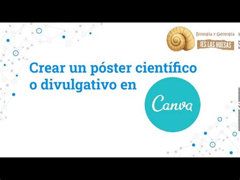 Como Hacer Un Poster Academico En Canva Modelo De Banner