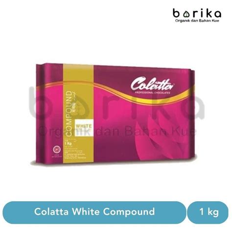 Jual Colatta White Chocolate Compound Kg Coklat Putih Batang