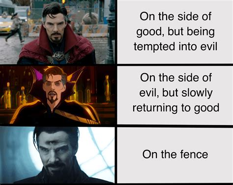 Mom Spoilers The Moral Alignments Of Different Strange Variants Rmarvelmemes