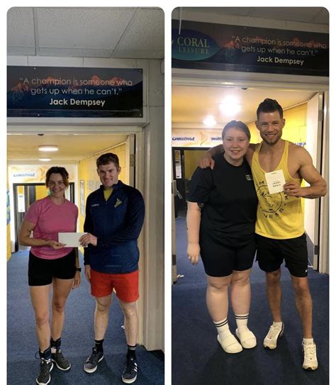 Congratulations To Our Gym Winners For Their Outstanding Performances