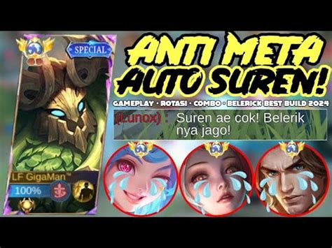 Cara Main Belerick Lawan Hero Meta Musuh Auto Suren Belerick