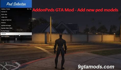 AddonPeds GTA Mod - Artseo.Biz