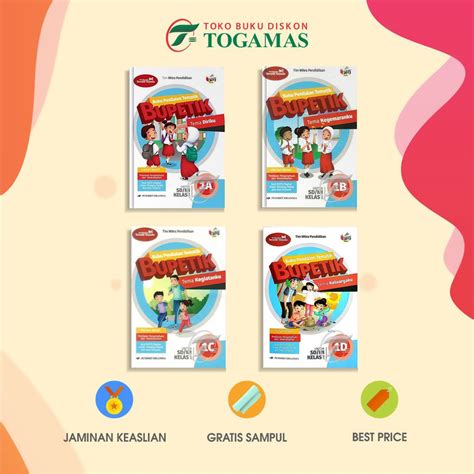 Jual Buku Penilaian Tematik Bupetik Sd Kelas Jilid A D K